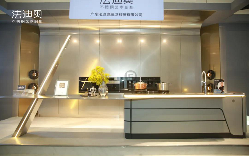 Modern Kitchen Stainless Steel Cabinets