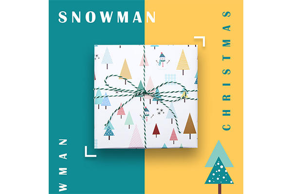 Packaging Paper- Snowman