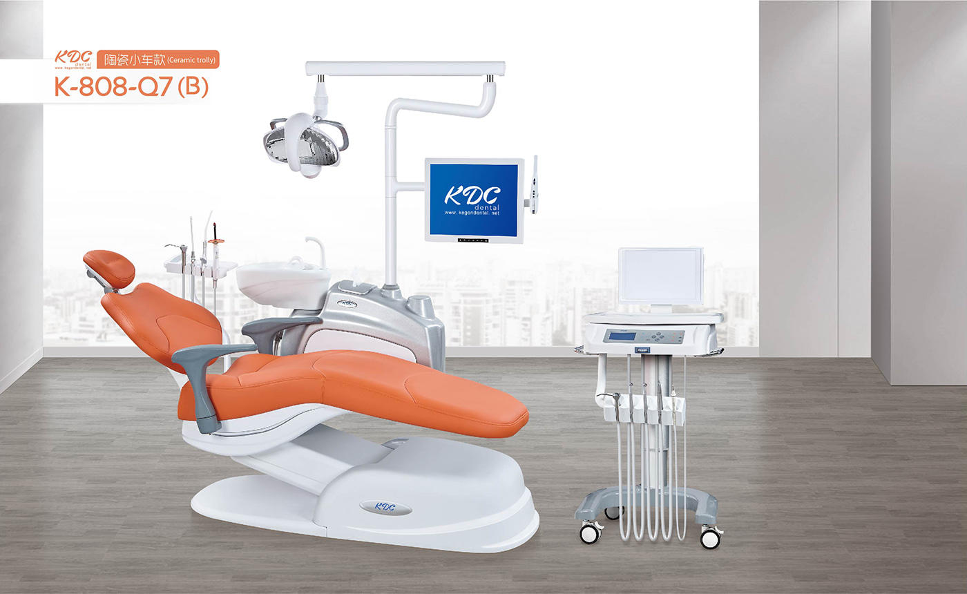 Dental Chair K-808-Q7 (B) Ceramic Trolley