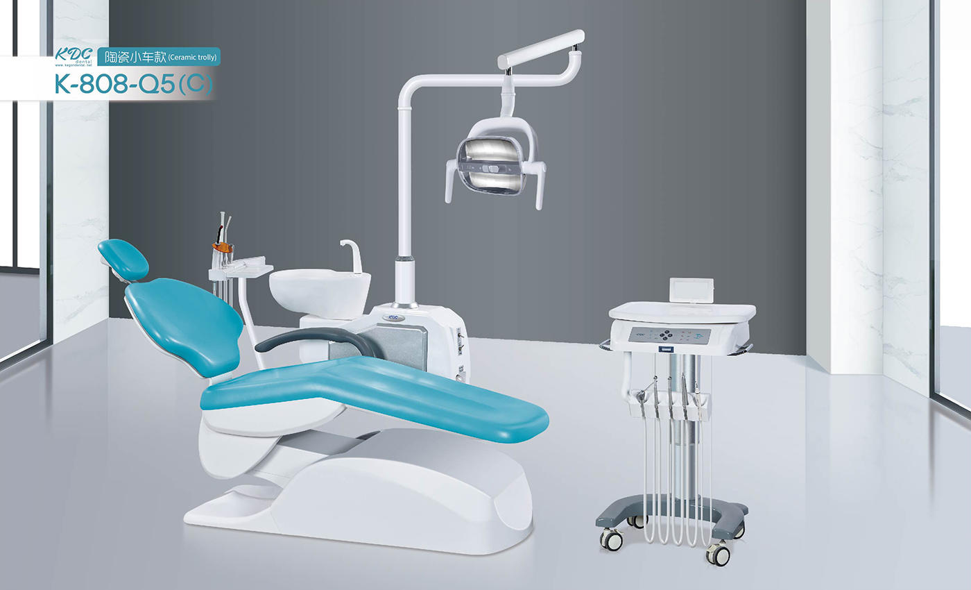 Dental Chair K-808-Q5 (C) Ceramic Trolley