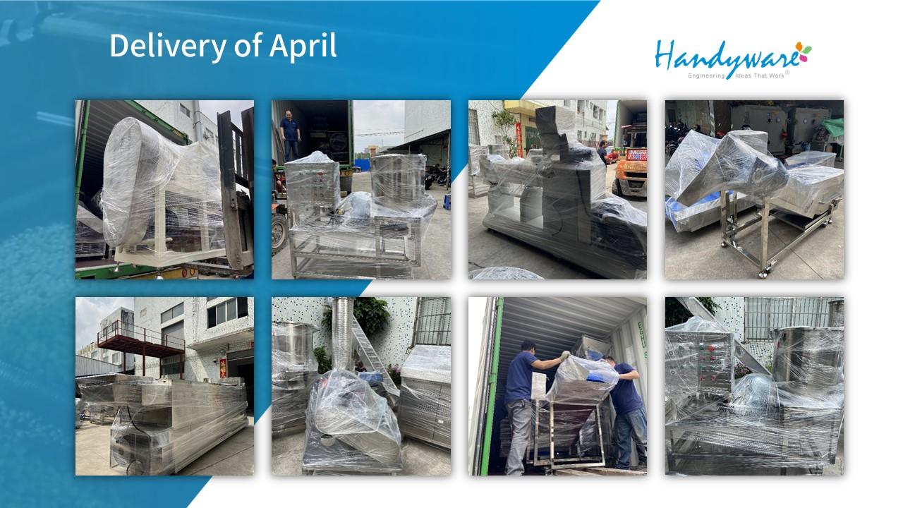 Delivery of April