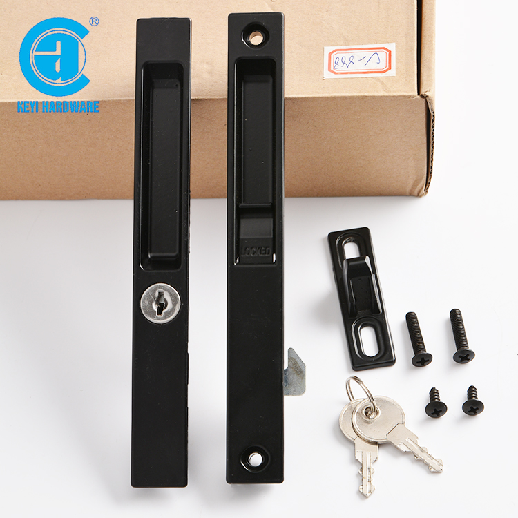Double side sliding window lock