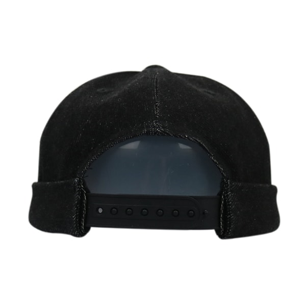 High Quality Vintage Cotton Washed Distressed Hats Fashion Brimless Embroidered Custom Blank Fitted Camper Cap