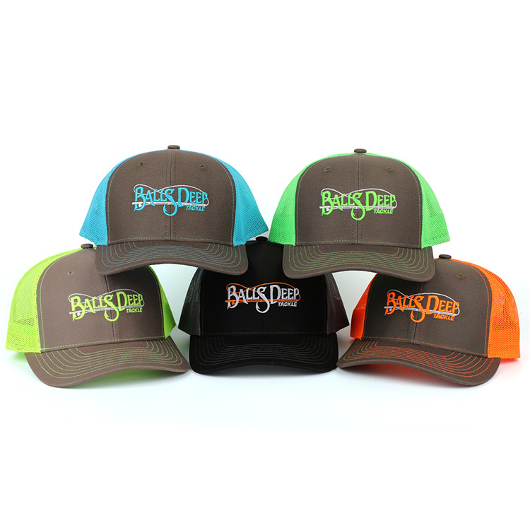 Custom Logo High Quality 6 Panel Embroidery Gorras Trucker,Premium Richardson Mesh Trucker Hat,Plain 112 Brand Baseball Cap