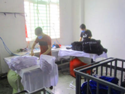 Ironing Department