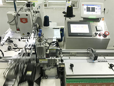 Automatic Elastic Cut&Sew Machine