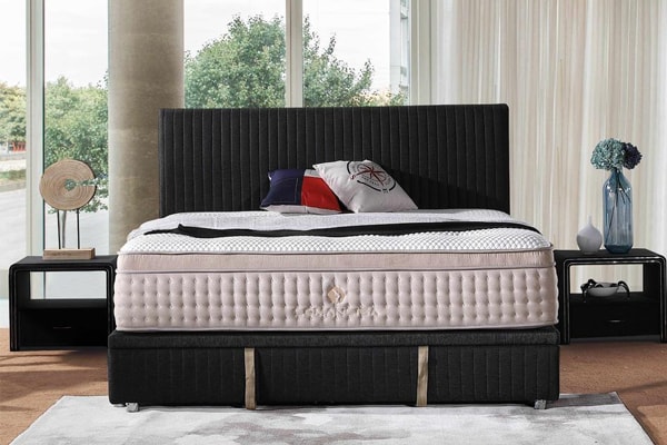 Hand Tufted Gel Memory Foam Double Layers Pocket Spring Mattress
