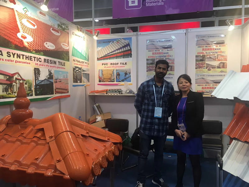 Congratulated GOEATE ROOF Took Part In The 123th Canton Fair Complete Success