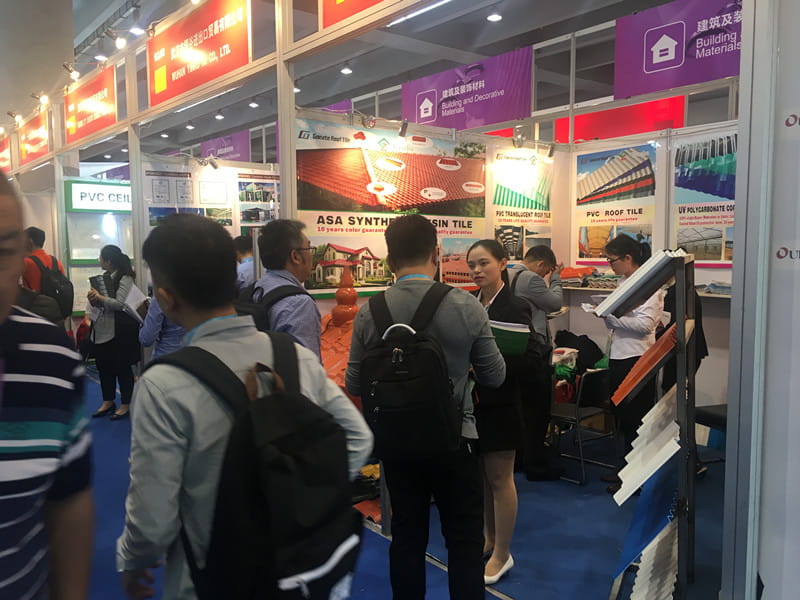 Congratulated GOEATE ROOF Took Part In The 123th Canton Fair Complete Success