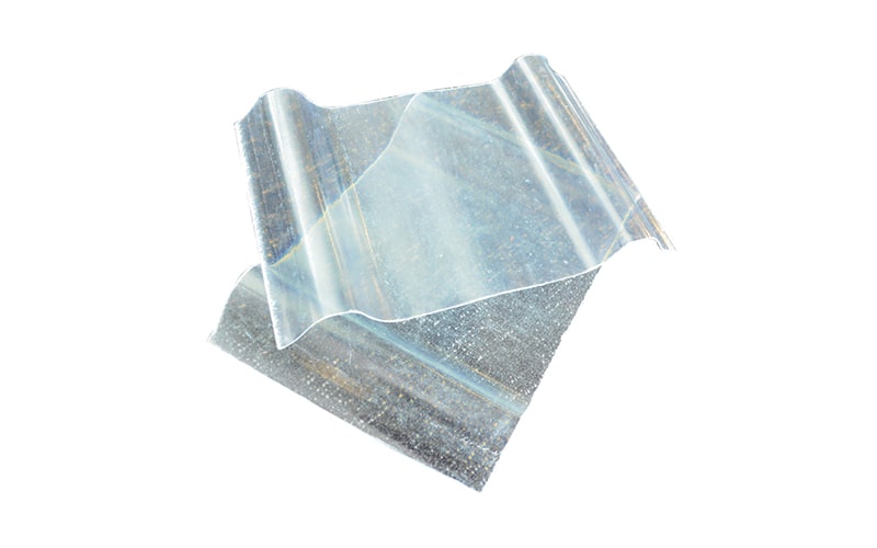 tejas de fibra de vidrio