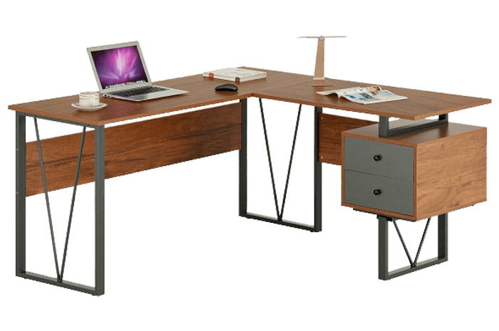 L-Shape & Rotatable Workstation