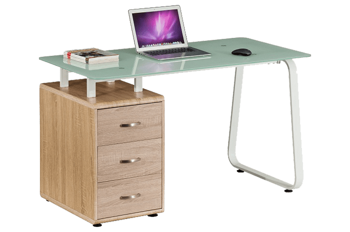 Glass Computer Desk