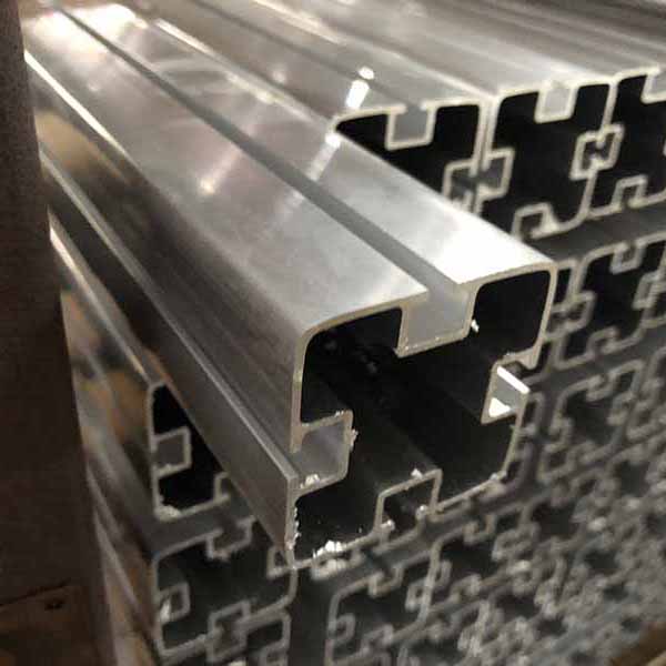 Aluminium channel sections