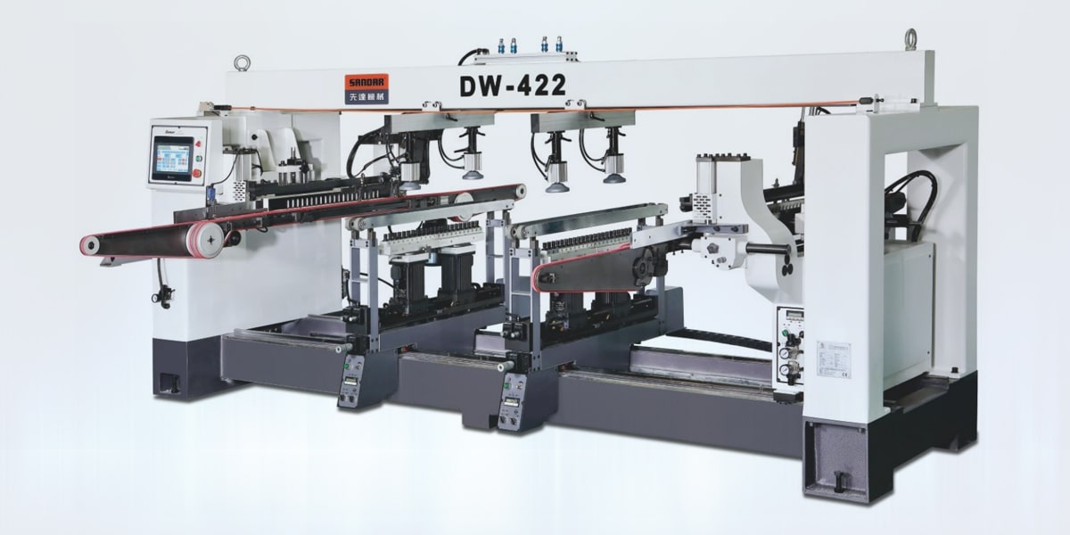 DW-422重型全自动四排钻（自动送料）
