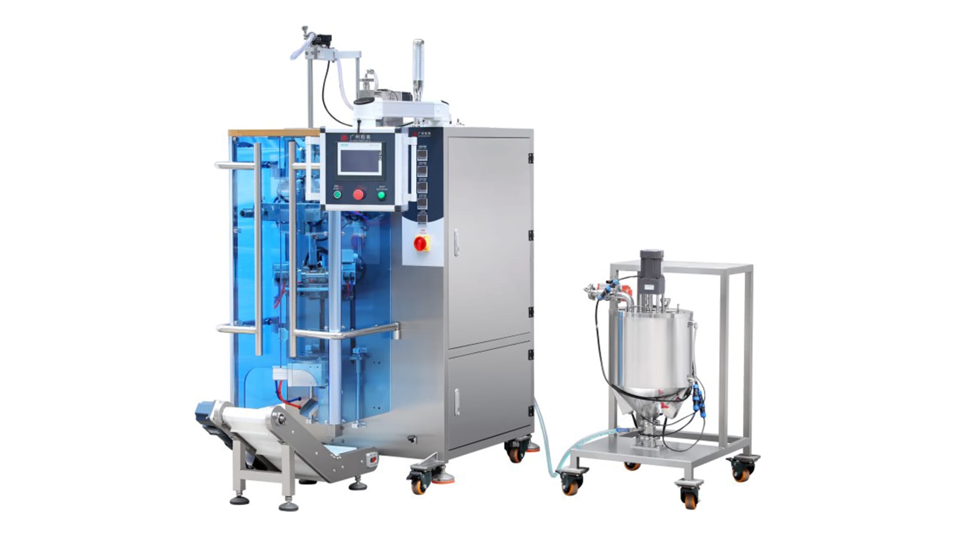 Automatic Sachet Liquid Juice Energy Gel Packing Machine HY-YY50