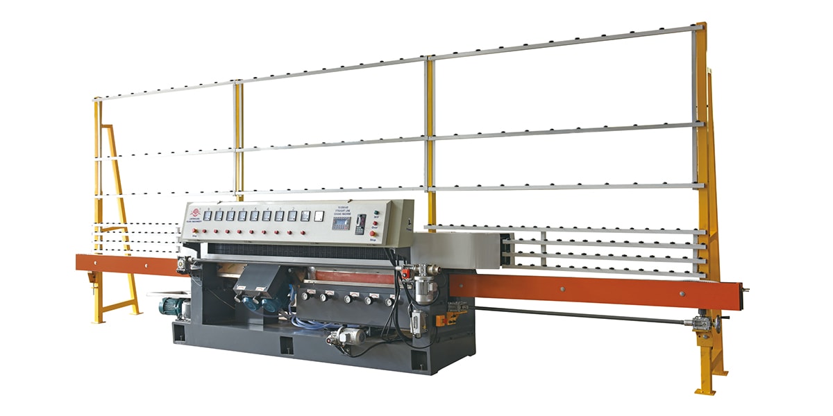 Vertical Straight Line Edging Machine With 45° Chamfer