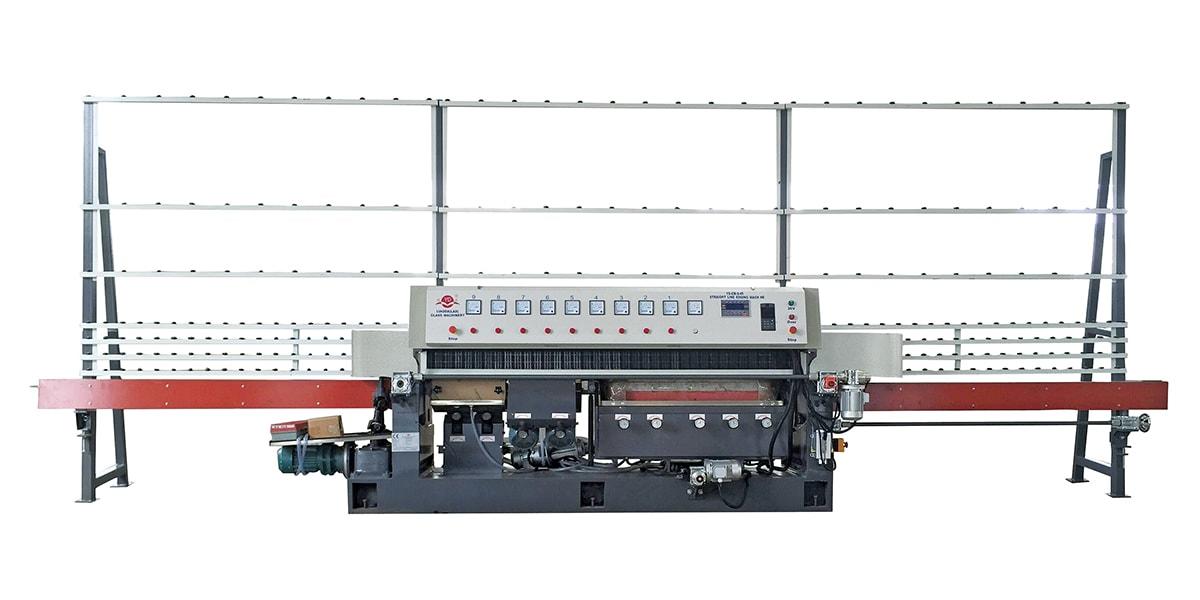 Vertical Straight-line Edging Machine With 45° Chamfer